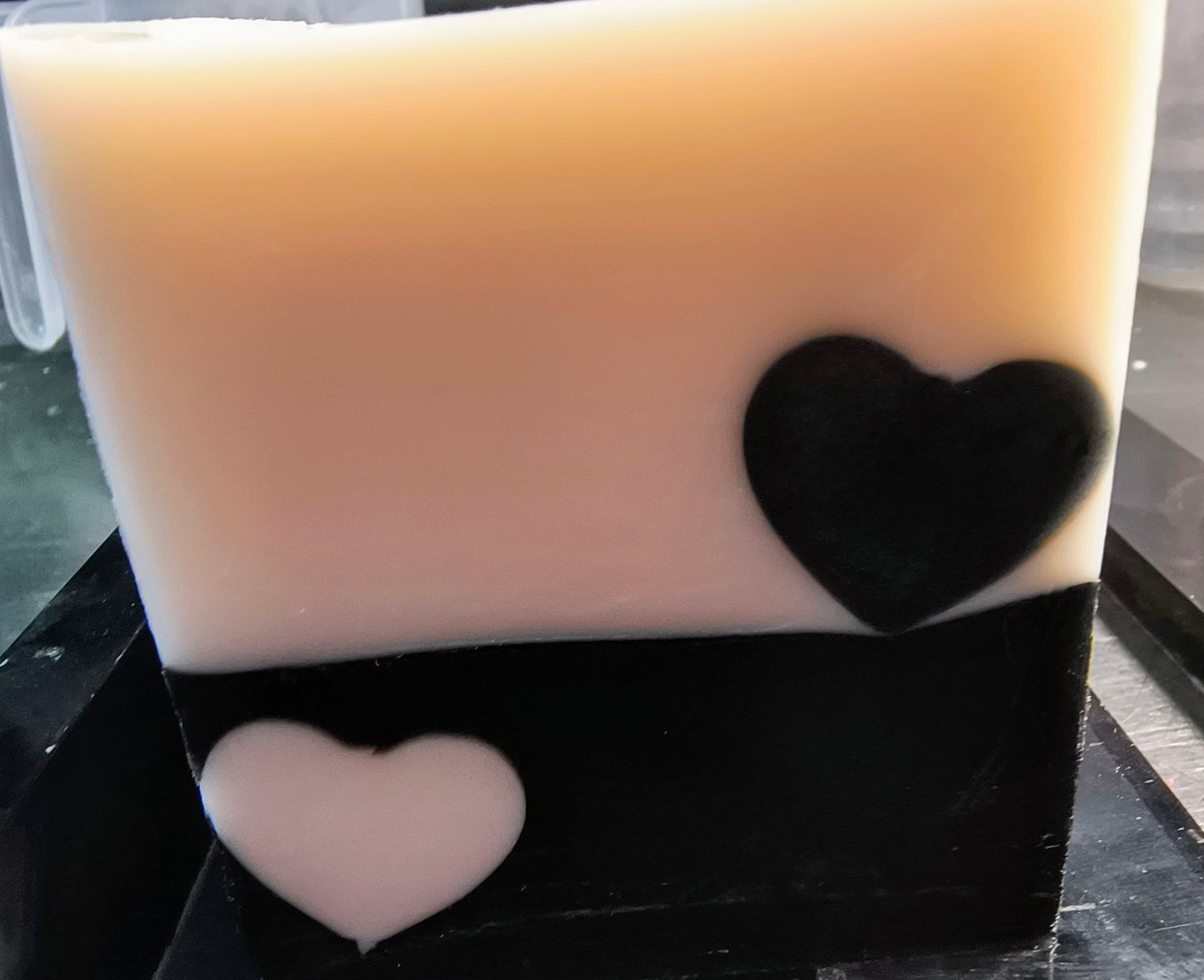 Savon double coeur